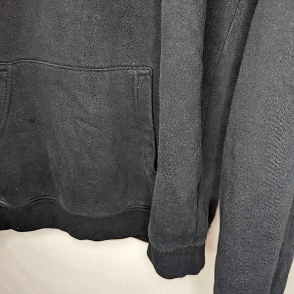 A-Lab Hoodie Magic Mushroom Black Pullover Graphic Sweatshirt Psychedelic Small - Picture 4 of 9